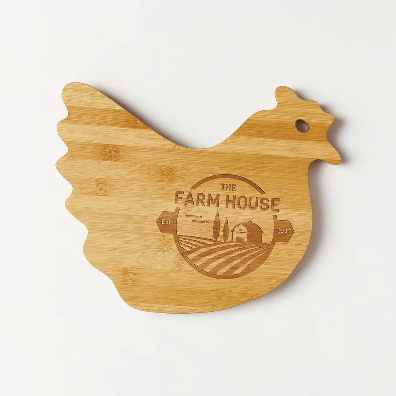 Bamboo Animal Shape Cut Board