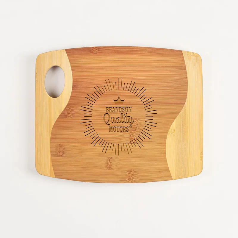 Bamboo Two Tone Cut Board