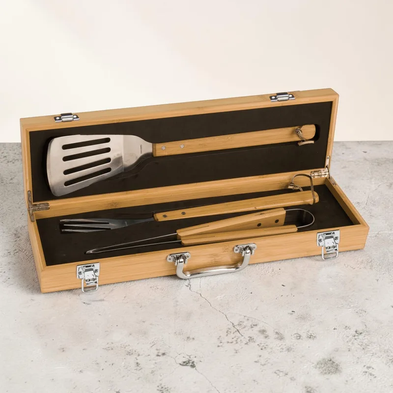 BBQ Set Bamboo