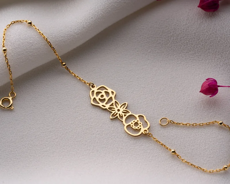 Birth Flower Bracelet