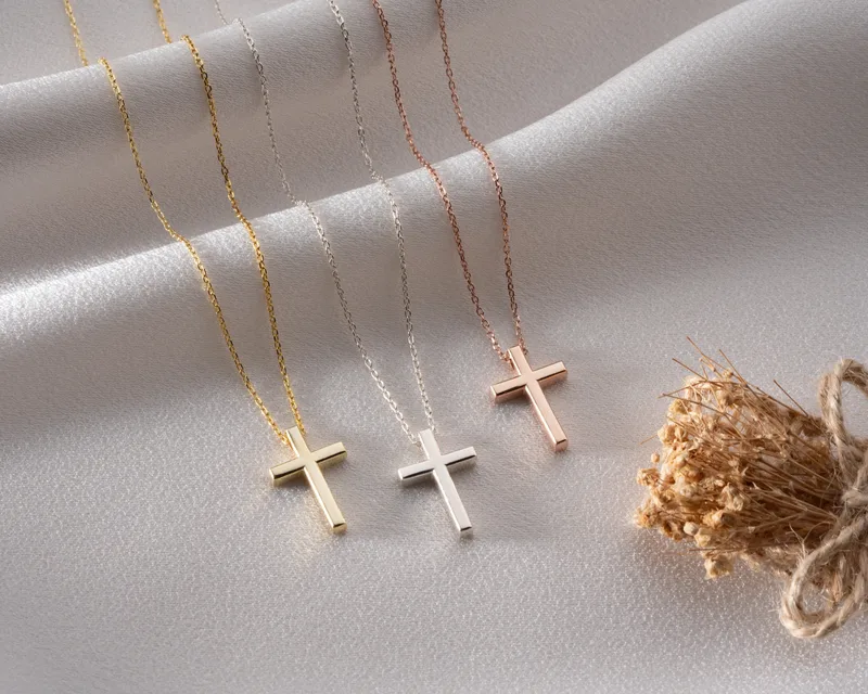3D Cross Pendant